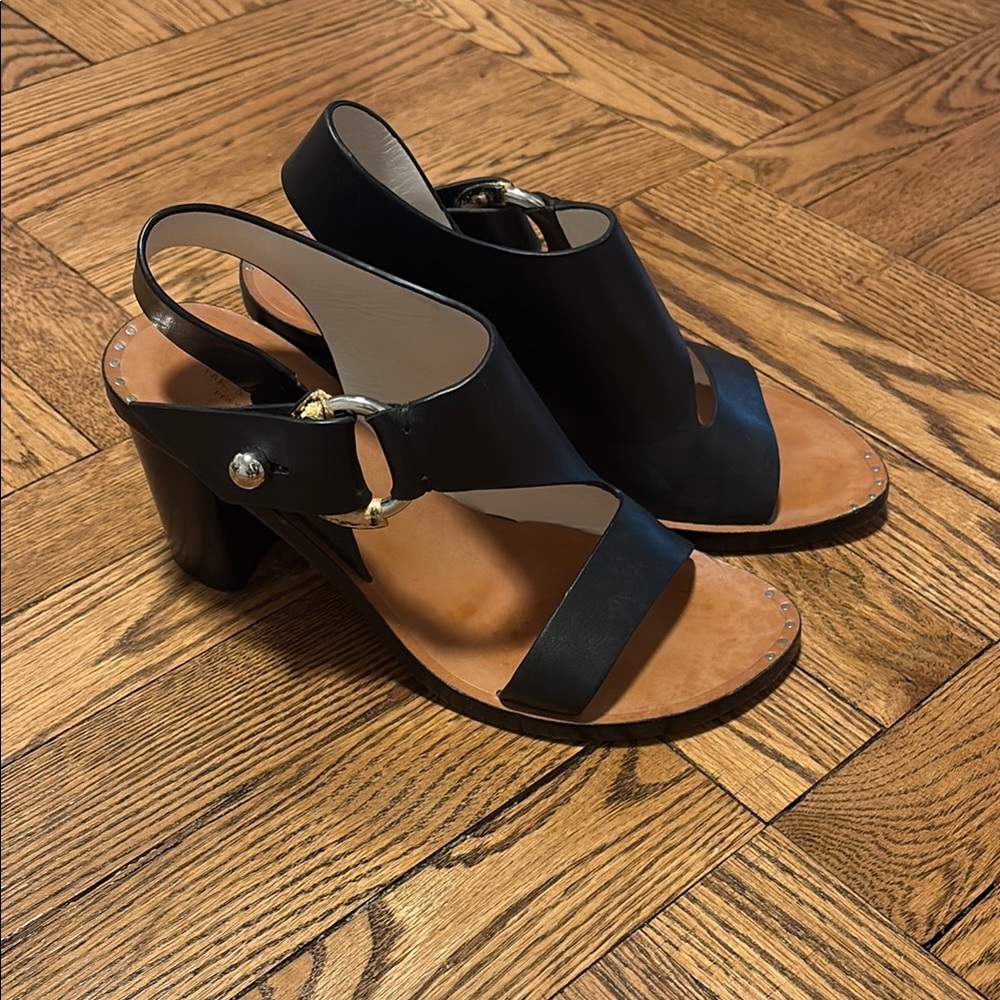 Rag & Bone Black Heeled Shoes with Sleek Design